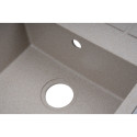 Кухонна мийка Ventolux SILVIA (SAND QUARTZ) 650х500х200