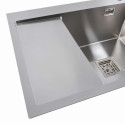 Кухонні мийки 65*50 R Мийка нержавійка Platinum Handmade (квадратний сифон 3,0/1)