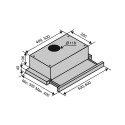 Витяжка GARDA 60 XBG (750) SMD LED
