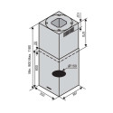 Витяжка ISOLA CUBE (1200)
