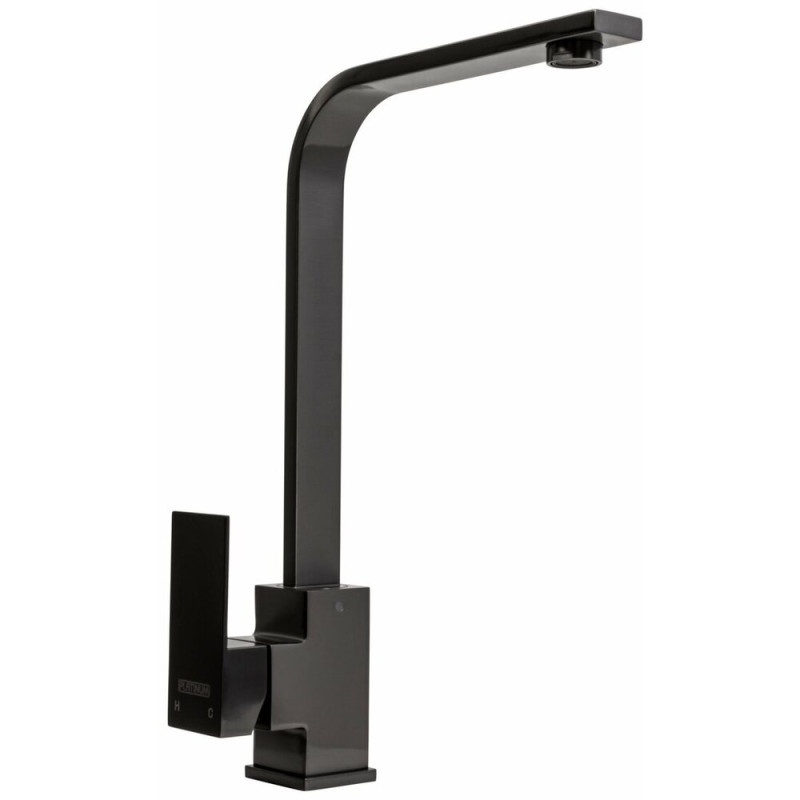 Змішувач кухонний Platinum PVD чорний 7104 BW