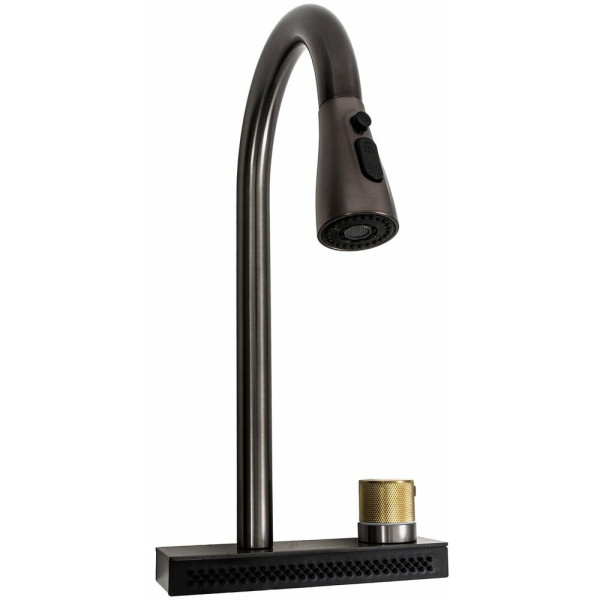 Змішувач під мийку "Водоспад" ZS85 Platinum