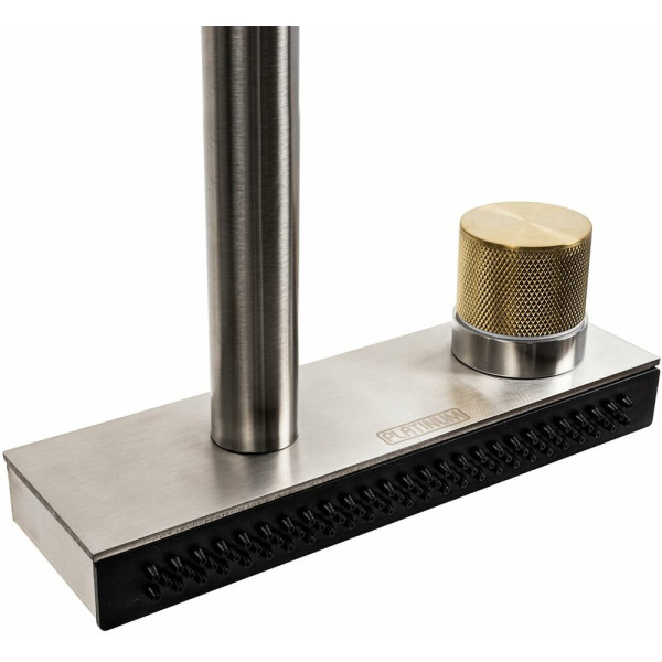 Змішувач під мийку "Водоспад" ZS84 Platinum (brushed)