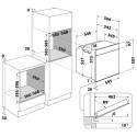 WOI5S8PM2SEA духова шафа Whirlpool з піролітичним очищенням