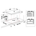 TGML660NB варильна поверхня Whirlpool з 9-ти позиційними ручками
