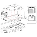 GOFL 629/NB1 варильна поверхня Whirlpool з 9-ти позиційними ручками