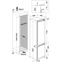 WHC20 T593 P вбудований холодильник Whirlpool з авто відчиненням дверей
