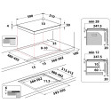WSQ7360NE варильна поверхня Whirlpool з автоматичними функціями