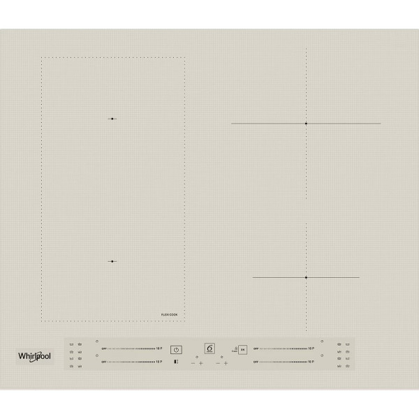 WLS2760BF/S варильна поверхня whirlpool з автоматичними функціями