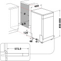 WSFO3O23PF посудомийна машина Whirlpool з функцією самоочищення