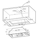 WCT64FLYX витяжка Whirlpool вбудована з LED освітленням