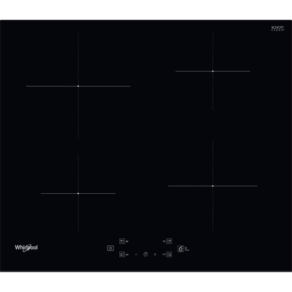WSQ2760BF варильна поверхня Whirlpool з автоматичними функціями