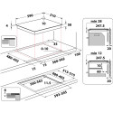 WBB8360NE варильна поверхня Whirlpool з автоматичними функціями