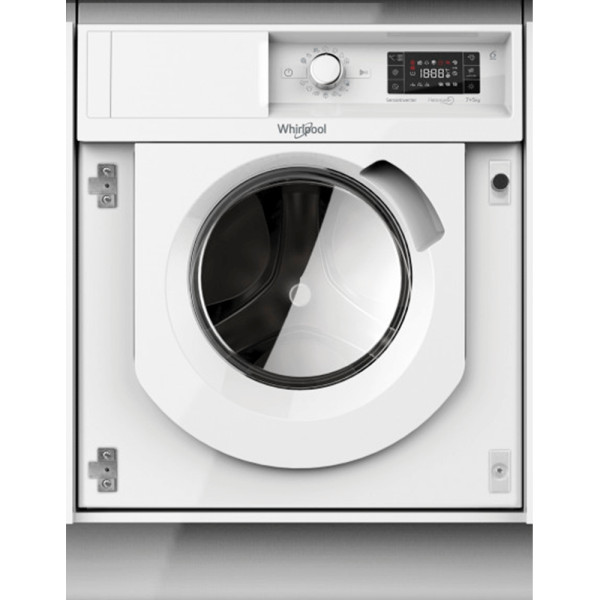 BI WDWG 75148 EU вбудована пральна машина Whirlpool з сушкою