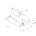 AKR750GSD витяжка Whirlpool телескопічна з двома жиро-уловлюючими фільтрами