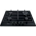 TGML661NB варильна поверхня Whirlpool з 9-ти позиційними ручками