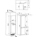 ART 9814/A+ SF вбудований холодильник Whirlpool із системою Stop Frost