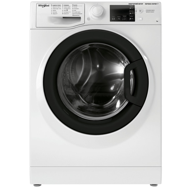 WRSB 7259 WB UA пральна машина Whirlpool з функцією Освіжити парою