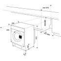 BI WMWG 71484E EU вбудована пральна машина Whirlpool з інверторним двигуном