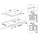 SMO658C/BT/IXL варильна поверхня Whirlpool 65 см з покриттям IXELIUM™