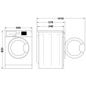 FFWDB 864349 BV UA пральна машина Whirlpool з сушкою, інверторний двигун