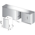 WSIC3M27C посудомийна машина Whirlpool з лотком для столових приладів