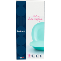 Сервіз Luminarc Carine Light Turquoise, 18 предметів (7046523)