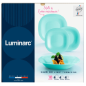 Сервіз Luminarc Carine Light Turquoise, 18 предметів (7046523)
