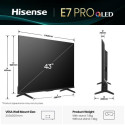LED-телевізор Hisense 43E7Q PRO (7134217)