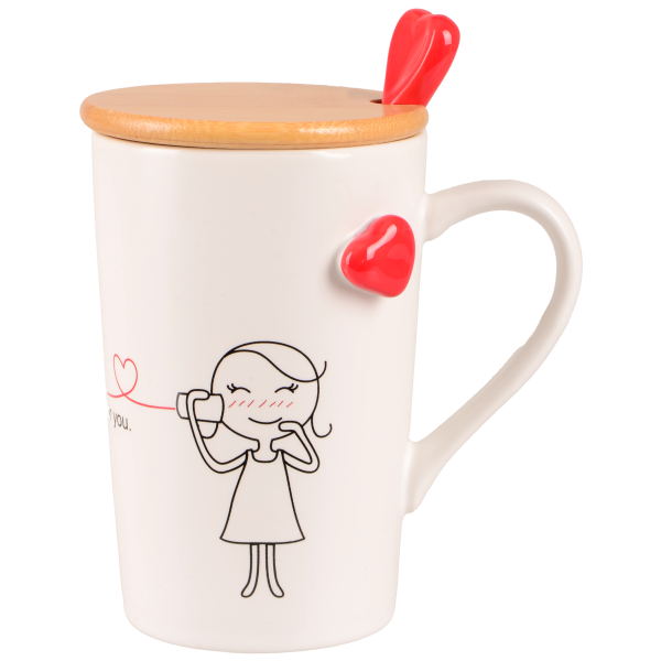 Чашка LED Love Is B, 360 мл (7133175)