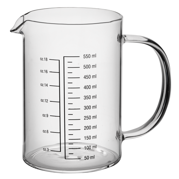 Мірна склянка Herevin 0.66 л (131070-000) (7182674)