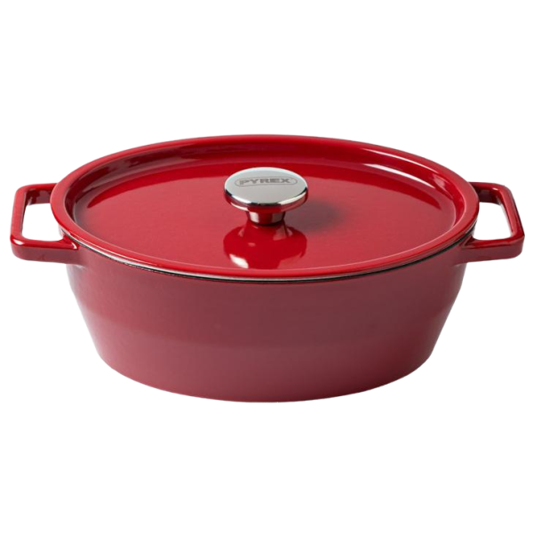 Каструля Pyrex Slow Cook red, (4 л) (7250678)