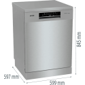 Посудомийна машина Gorenje GS 643 D90X (7111717)