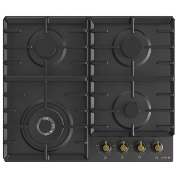 Газова варильна поверхня Gorenje GW 642 CLB (BG6AB-G0B) (6658187)