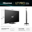 LED-телевізор Hisense 55U7Q PRO (7121465)