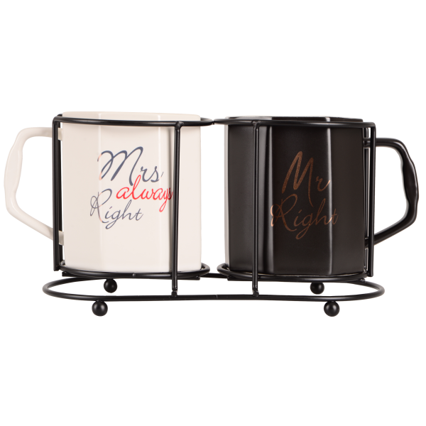 Набір чашок LED Right Couple, 2x400 мл (7133159) Б/У