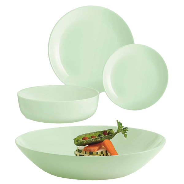 Сервіз Luminarc Diwali Paradise Green, 19 предметів (7224471)