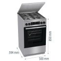 Комбінована плита Gorenje GKS5C71XF (7082753)