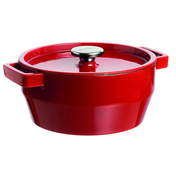 Каструля Pyrex Slow Cook red, (6.8 л) 28 см (7237431)