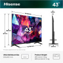 LED-телевізор Hisense 43E7S PRO (7263474)