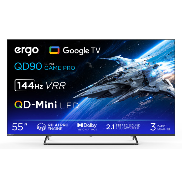 Телевізор ERGO 55MQD90 Game PRO (7239953)