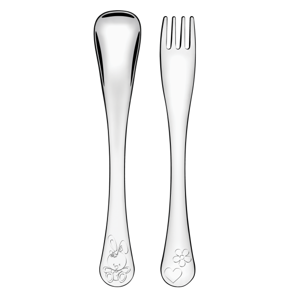 Дитячий набір столових приборів Tramontina Baby Le Petit pink, 2 предмети (6210086)