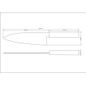 Ніж для суші TRAMONTINA SUSHI, 203 мм (6408243)
