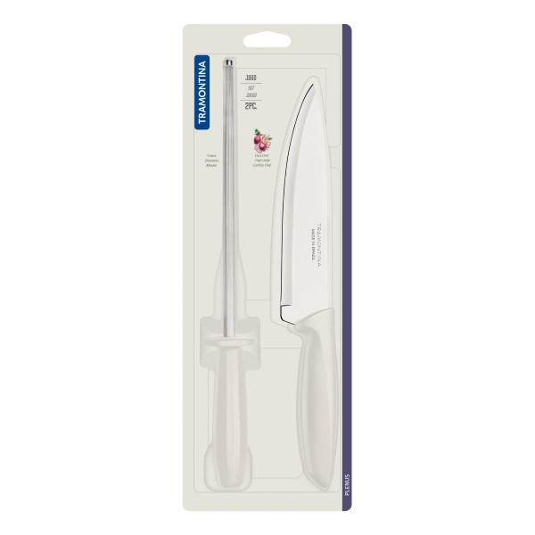 Набір ножів Tramontina Plenus light grey, 2 предмети (6747191)