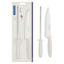 Набір ножів Tramontina Plenus light grey, 2 предмети (6747191)