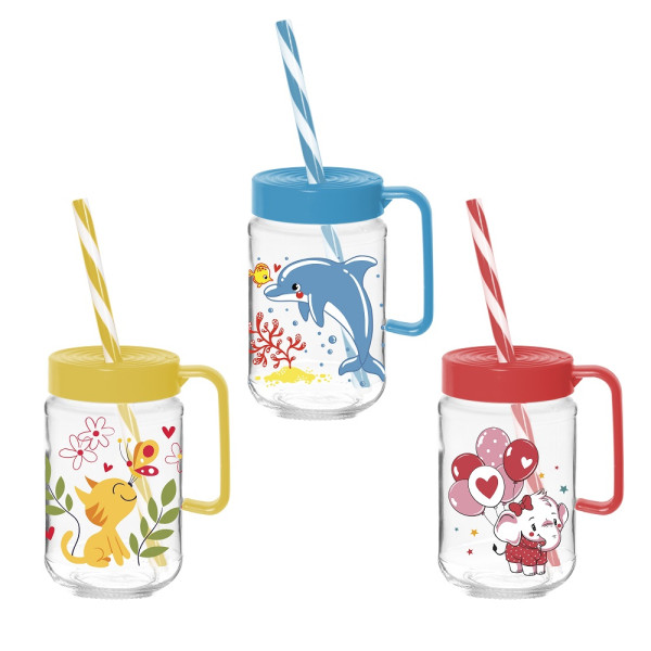 Чашка Herevin Decorated Mug - Mix DCE 370 мл (111761-302) (6917987)