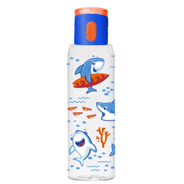 Пляшка для води Herevin Hanger-Shark 0.5 л (161417-370) (6947998)