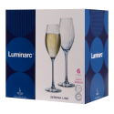 Набір келихів Luminarc Serena Line, 6х200 мл (6988986) Б/У