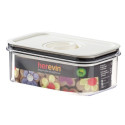 Контейнер HEREVIN Canister-Vacuum Lid-White-Black 0.6 л (161174-000) (7077941)