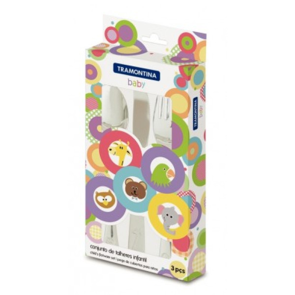 Дитячий набір столових приборів TRAMONTINA BABY, 3 предмети (507248)